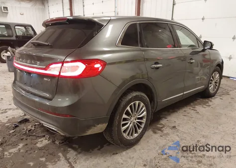 2017 Lincoln Mkx Select из США, поврежденный, VIN 2LMPJ8KR2HBL10490